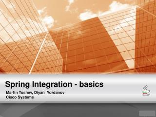 Spring Integration - basics