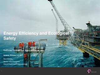 Energy Efficiency and Ecological Safety