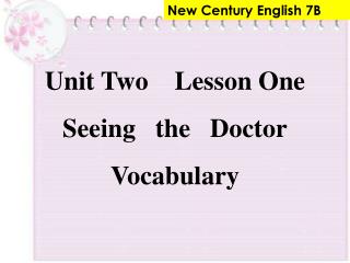 New Century English 7B