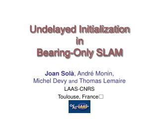 Undelayed Initialization in Bearing-Only SLAM