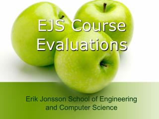EJS Course Evaluations