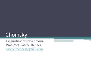 chomsky