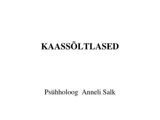 kaass ltlased