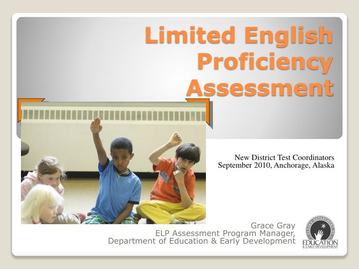 limited english proficiency assessment