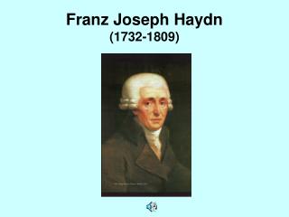 franz joseph haydn 1732 1809
