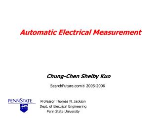 Automatic Electrical Measurement