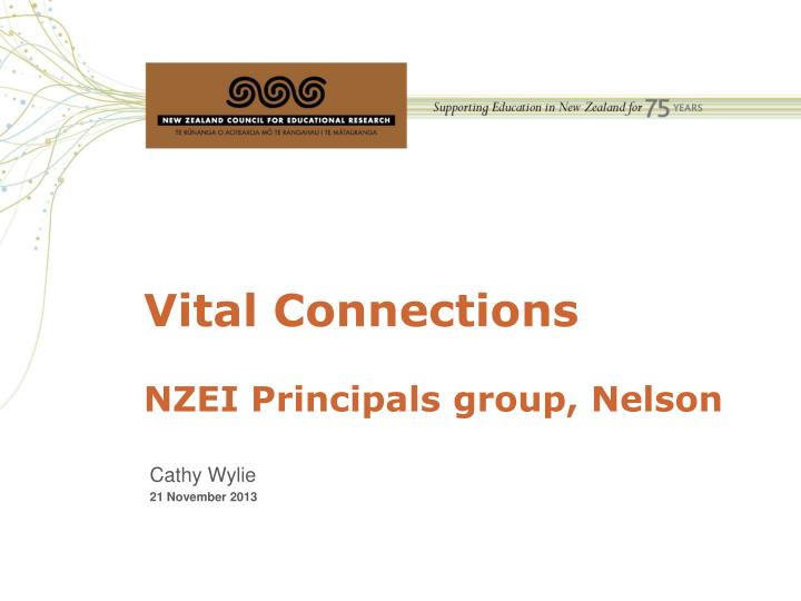 vital connections nzei principals group nelson