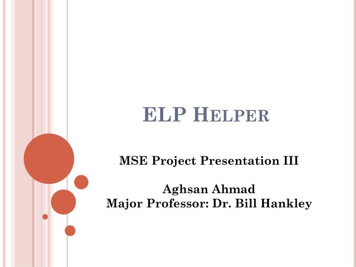 elp helper