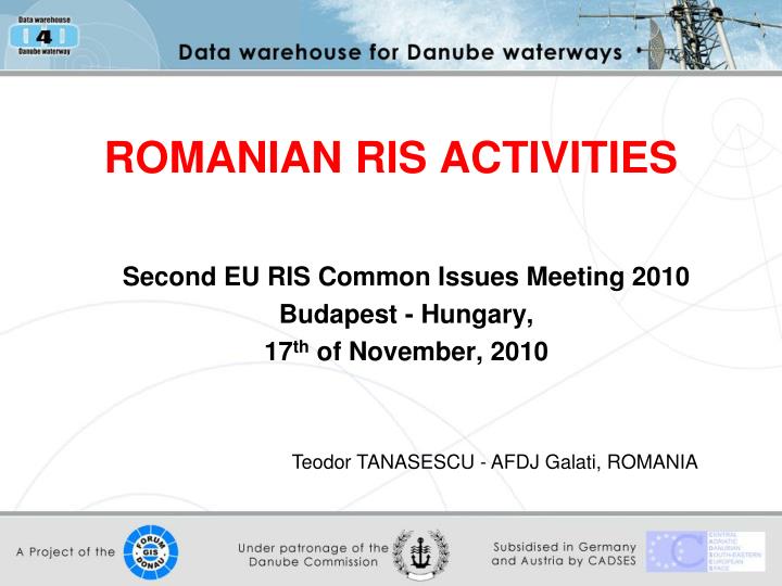 romanian ris activities