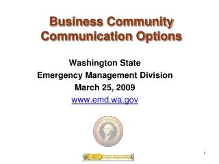 Business Community Communication Options