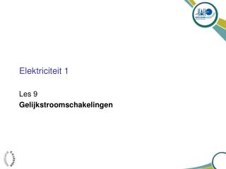 elektriciteit 1