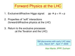 Forward Physics at the LHC