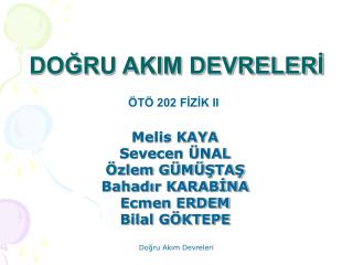 do ru akim devreler