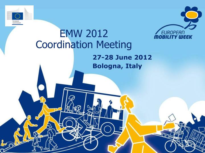 emw 2012 coordination meeting