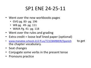 SP1 ENE 24-25-11