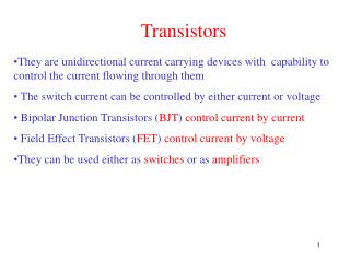 Transistors