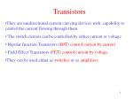 PPT - Transistors PowerPoint Presentation, free download - ID:9399166