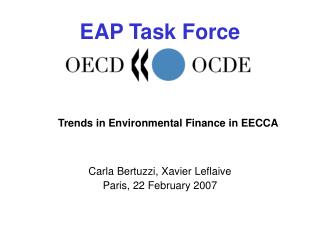 Trends in Environmental Finance in EECCA