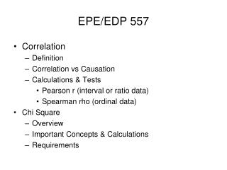 EPE/EDP 557