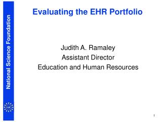 Evaluating the EHR Portfolio
