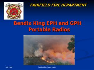 Bendix King EPH and GPH Portable Radios