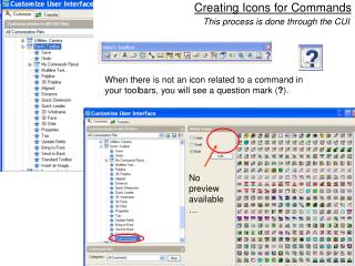 Creating Icons for Commands