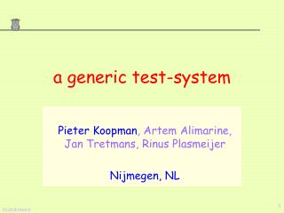 a generic test-system