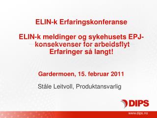 st le leitvoll produktansvarlig