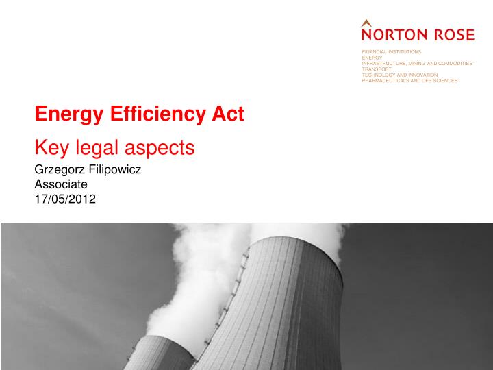energy efficiency act