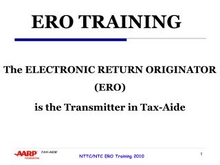 ERO TRAINING