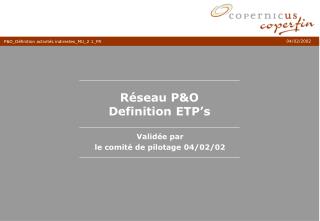 r seau p o definition etp s
