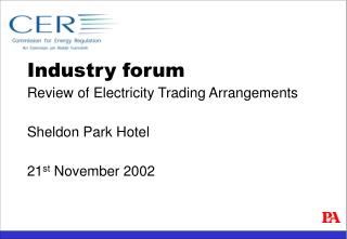 Industry forum