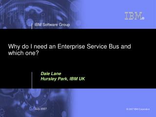 Why do I need an Enterprise Service Bus and which one?