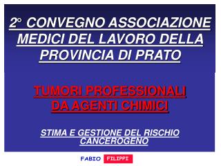 2 convegno associazione medici del lavoro della provincia di prato