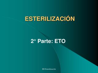 esterilizaci n
