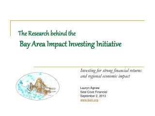 The Research behind the Bay Area Impact Investing Initiative