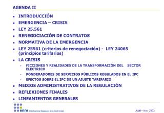 agenda ii