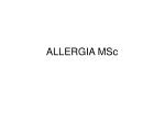ALLERGIA MSc - slide 1