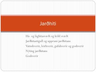 jar hiti