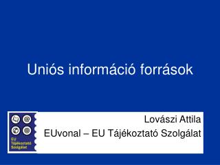 uni s inform ci forr sok