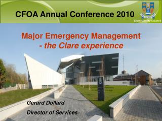 Major Emergency Management - the Clare experience