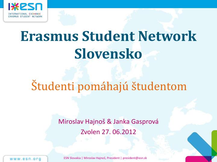 erasmus student network slovensko