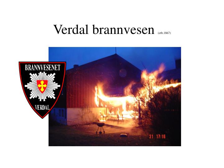 verdal brannvesen etb 1867