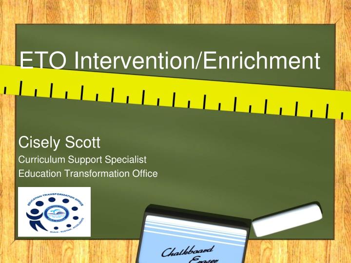 eto intervention enrichment