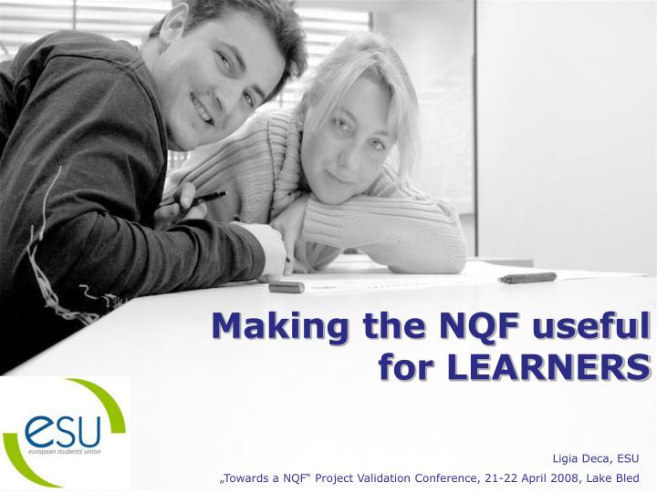 making the nqf useful for learners