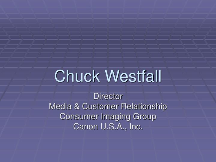 chuck westfall