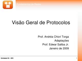 vis o geral de protocolos