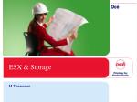 ESX &amp; Storage - slide 1