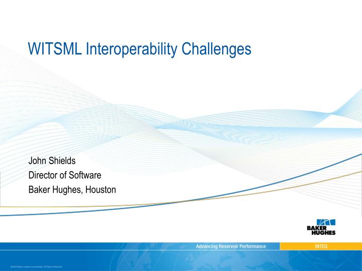 witsml interoperability challenges