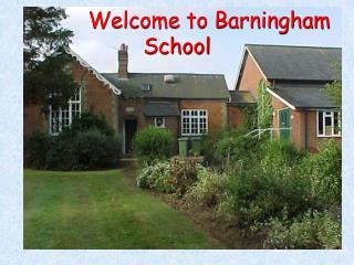 welcome to barningham school
